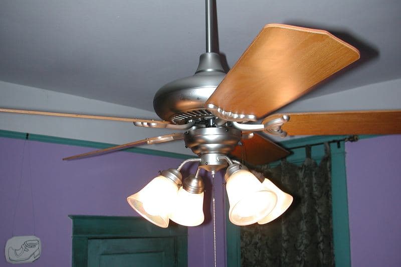 Ventilateur de plafond avec éclairage à La Nouvelle-Orléans