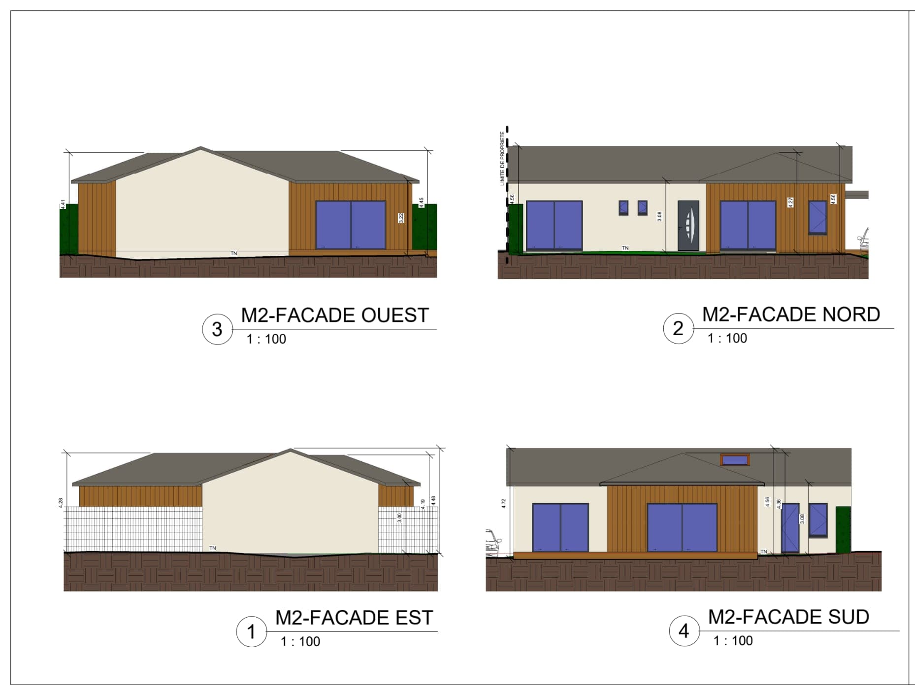 Façades — lot 2