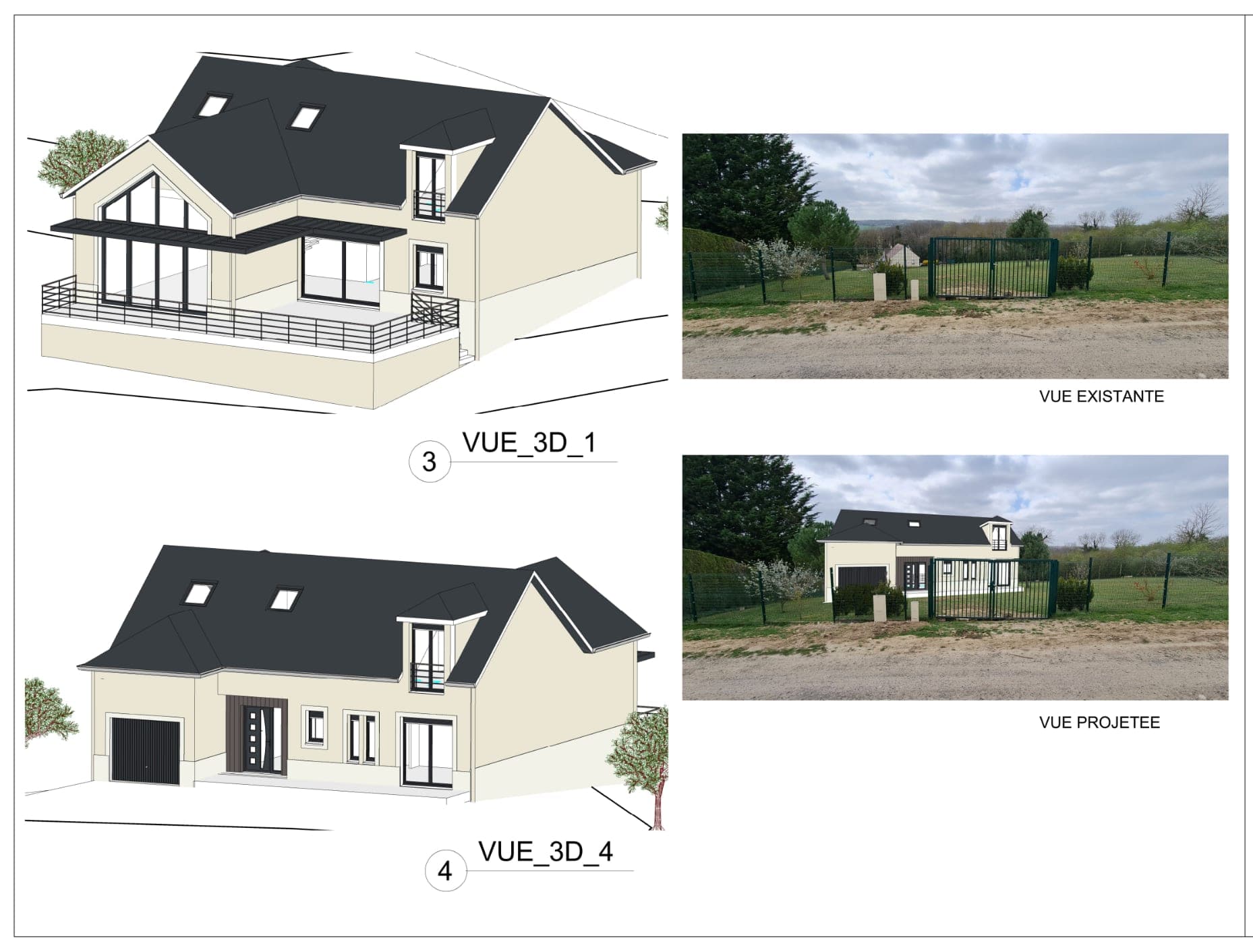Insertion 3D — intégration sur site