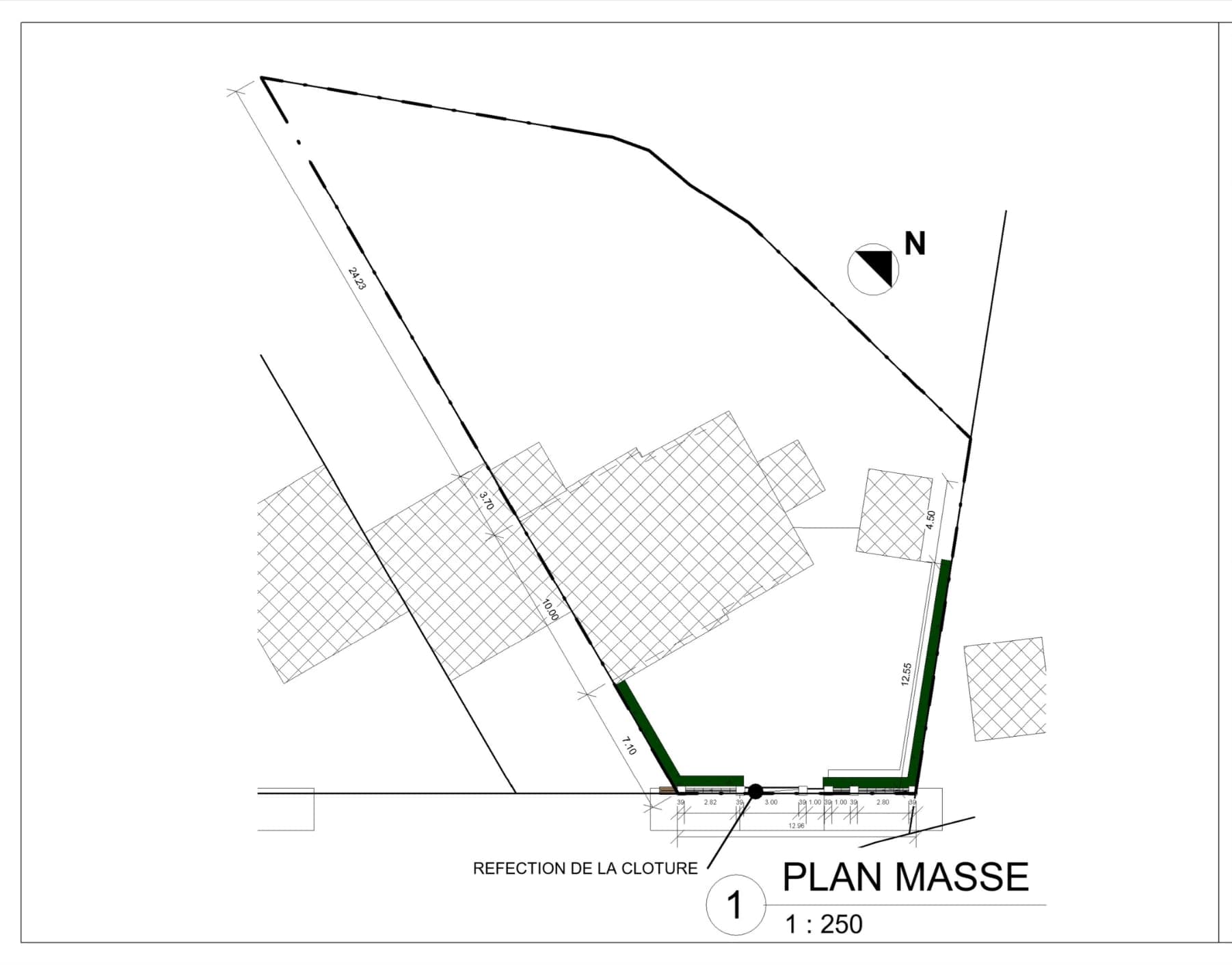 Plan de clôture